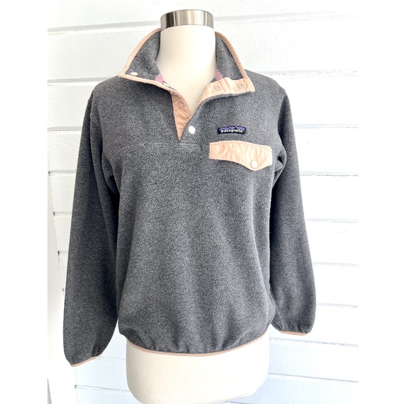 Patagonia Jackets & Blazers - Vintage PATAGONIA Synchilla Snap T Light Weight Fleece Pullover Jacket - XS